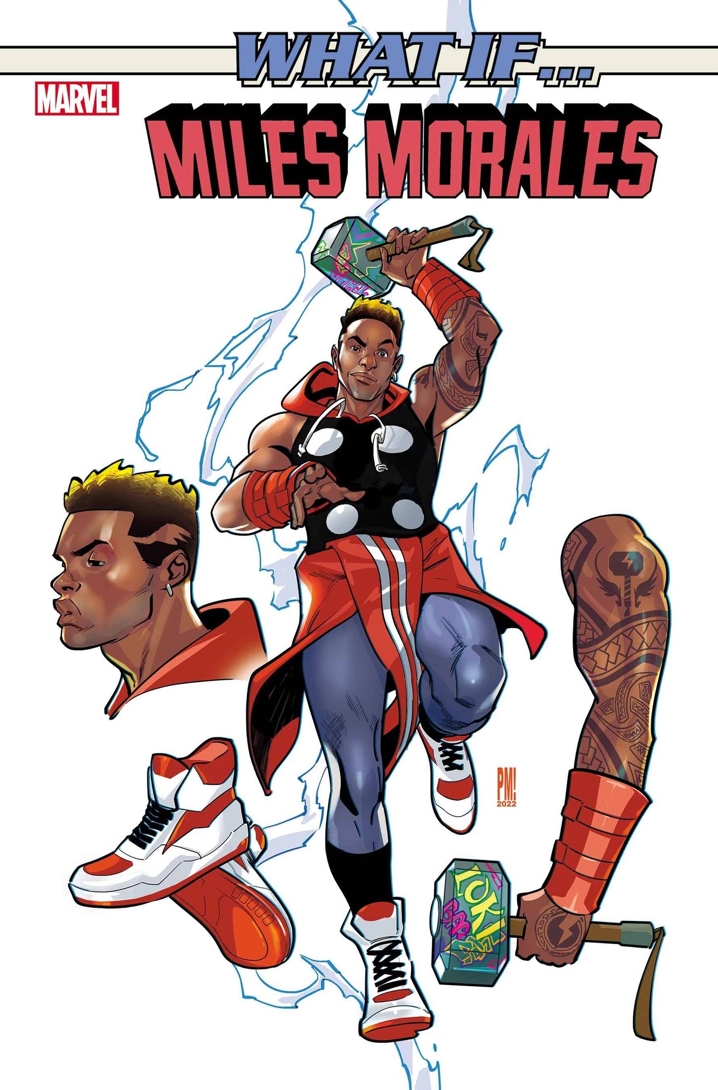 WHAT IF MILES MORALES #4 (OF 5) (BECAME THOR) - CONTROVESIAL ISSUE 1:10 DESIGN VARIANT