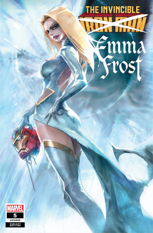 INVINCIBLE IRON MAN #5 IVAN TAO VARIANT LIMITED TO 555 COPIES WITH NUMBERED COA