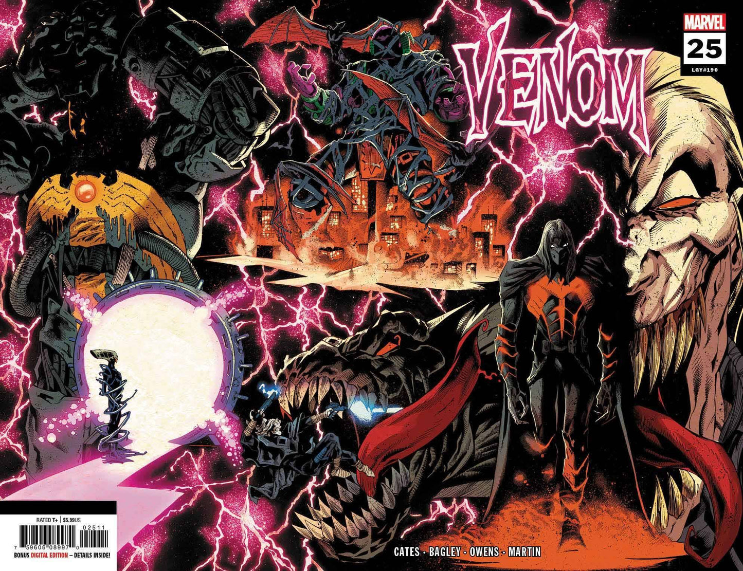 VENOM #25 RYAN STEGMAN 2ND PRINT WRAPAROUND VARIANT