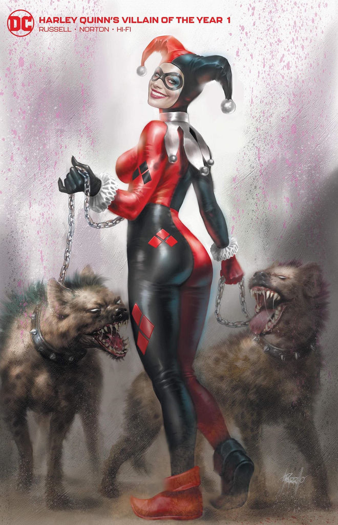 HARLEY QUINN VILLAIN OF THE YEAR #1 LUCIO PARRILLO CLASSIC HARLEY C2E2 VARIANT