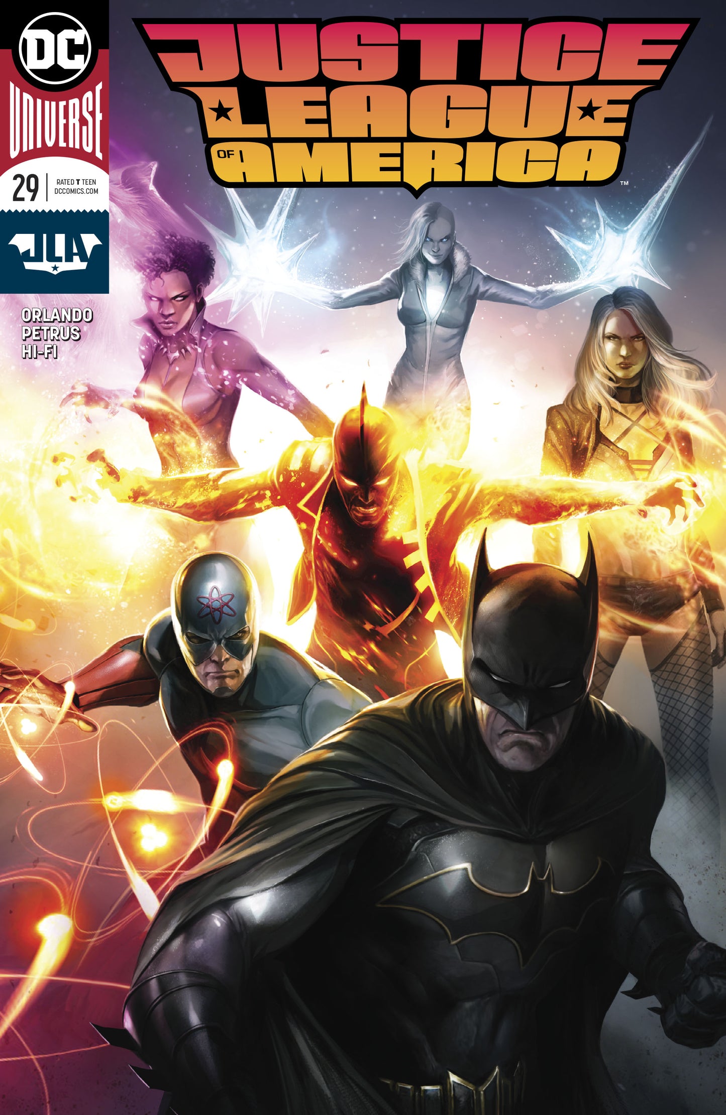 JUSTICE LEAGUE OF AMERICA #29 MATTINA VAR ED