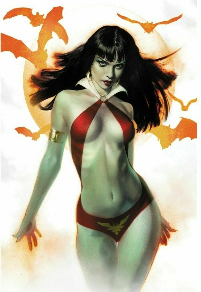 VAMPIRELLA #1 JOSHUA MIDDLETON SDCC VIRGIN VARIANT LIMITED TO 600