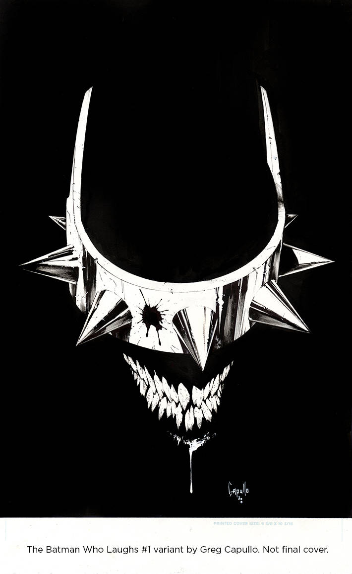 BATMAN WHO LAUGHS #1 (OF 6) CGC SS SIGNED BY GREG CAPULLO PREORDER