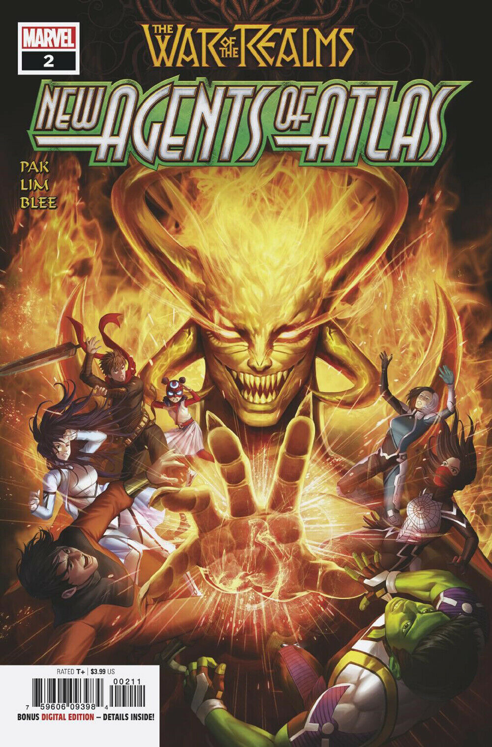 WAR OF REALMS NEW AGENTS OF ATLAS #2 (OF 4) 1ST APP SWORDMASTER