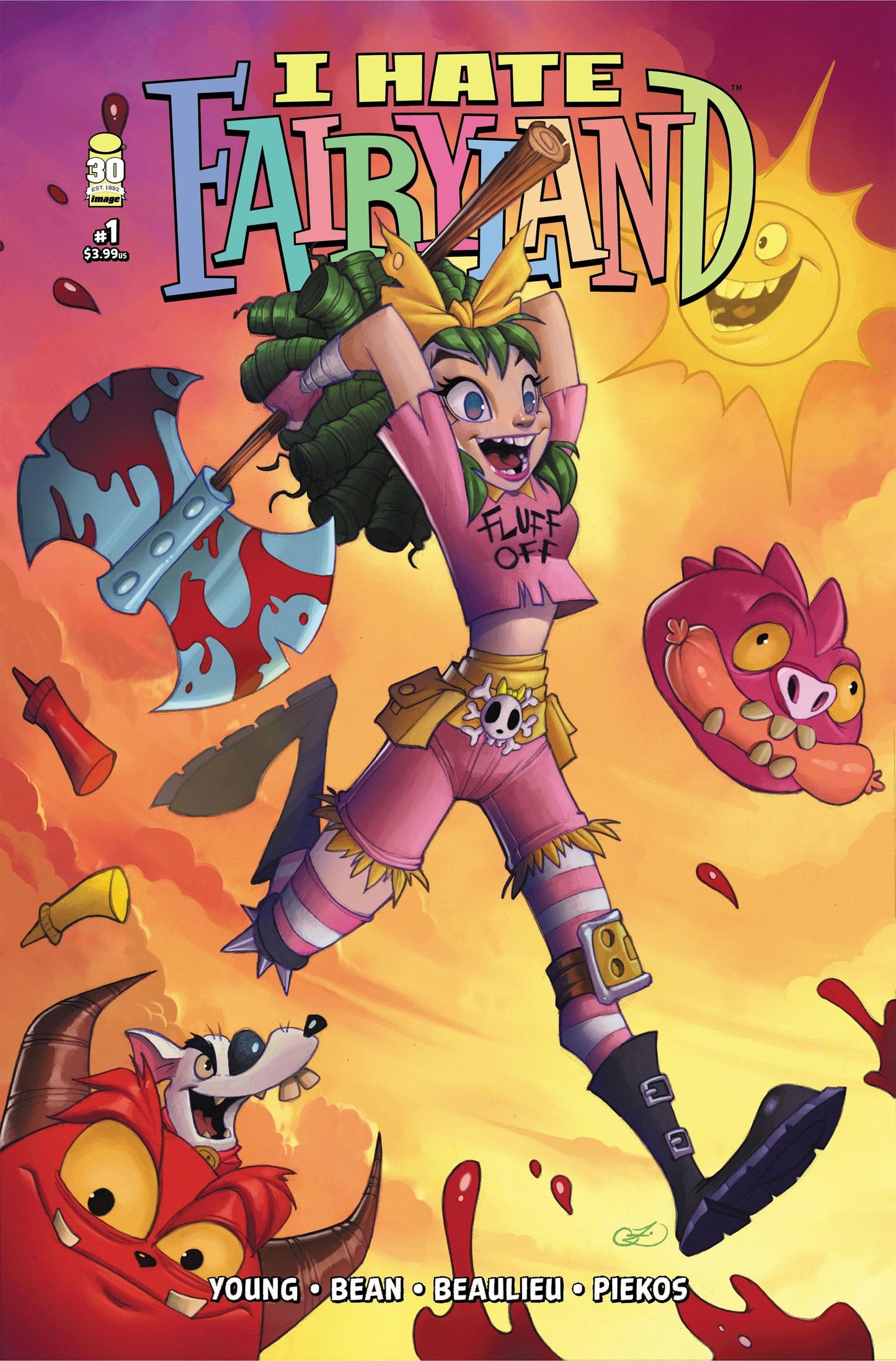 I HATE FAIRYLAND #1 CHRISSIE ZULLO VARIANT LIMITED TO 200 COPIES WITH NUMBERED COA