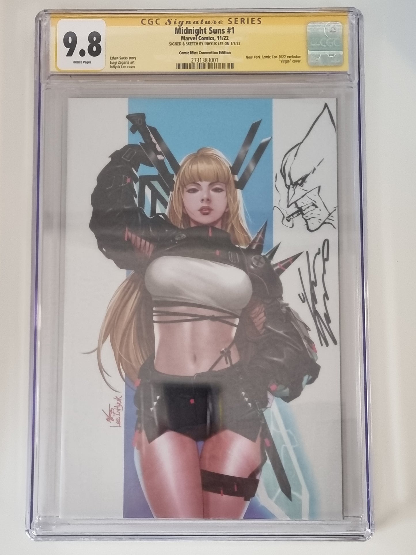 MIDNIGHT SUNS #1 INHYUK LEE NYCC VARIANT LIMITED TO 1000 COPIES CGC REMARK 9.8