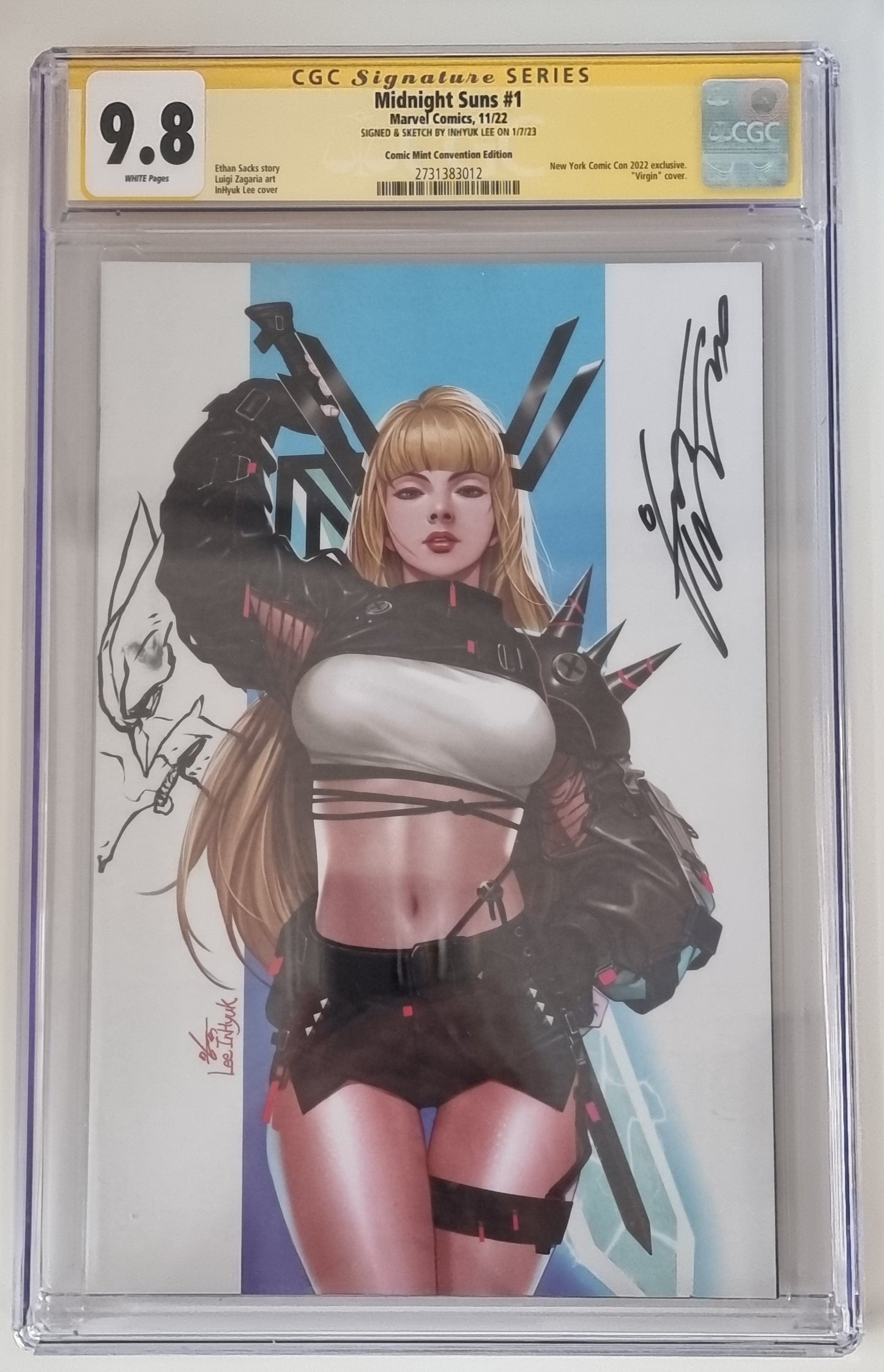 MIDNIGHT SUNS #1 INHYUK LEE NYCC VARIANT LIMITED TO 1000 COPIES CGC REMARK 9.8