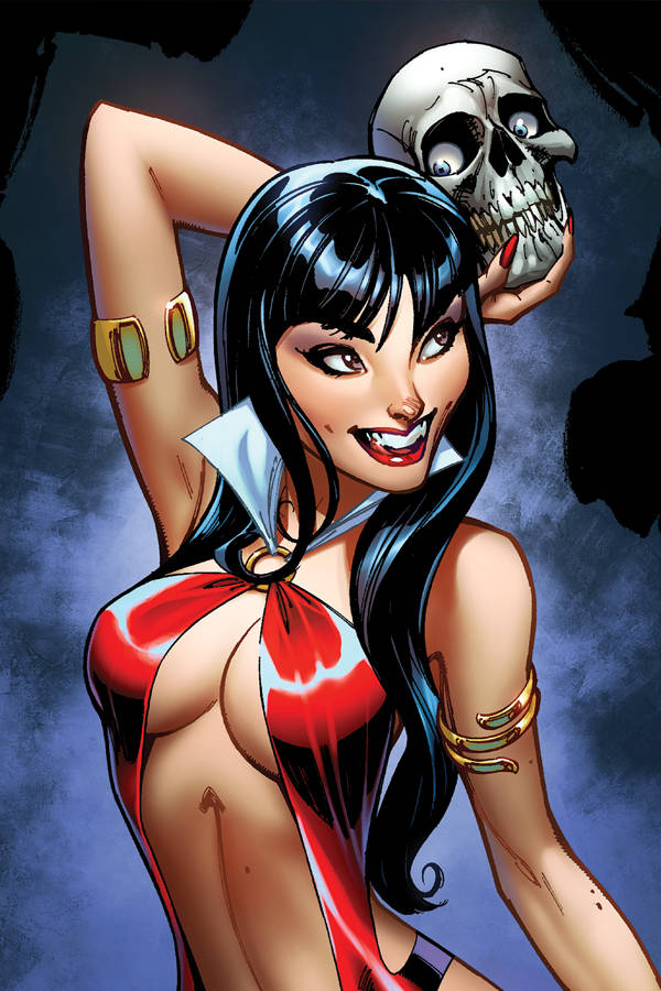 21/08/2019 VAMPIRELLA #2 1:25 J SCOTT CAMPBELL SNEAK PEAK VIRGIN VARIANT