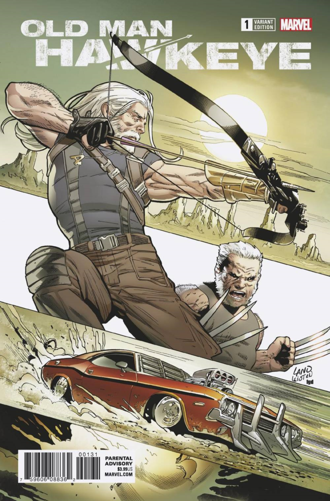 OLD MAN HAWKEYE #1 (OF 12) 1:25 LAND VARIANT