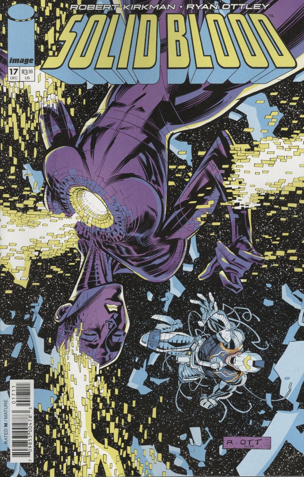 SOLID BLOOD #17 SECRET ROBERT KIRKMAN BOOK