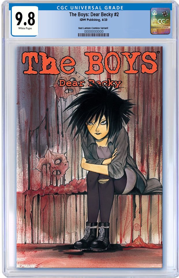 BOYS DEAR BECKY #2 PEACH MOMOKO VARIANT