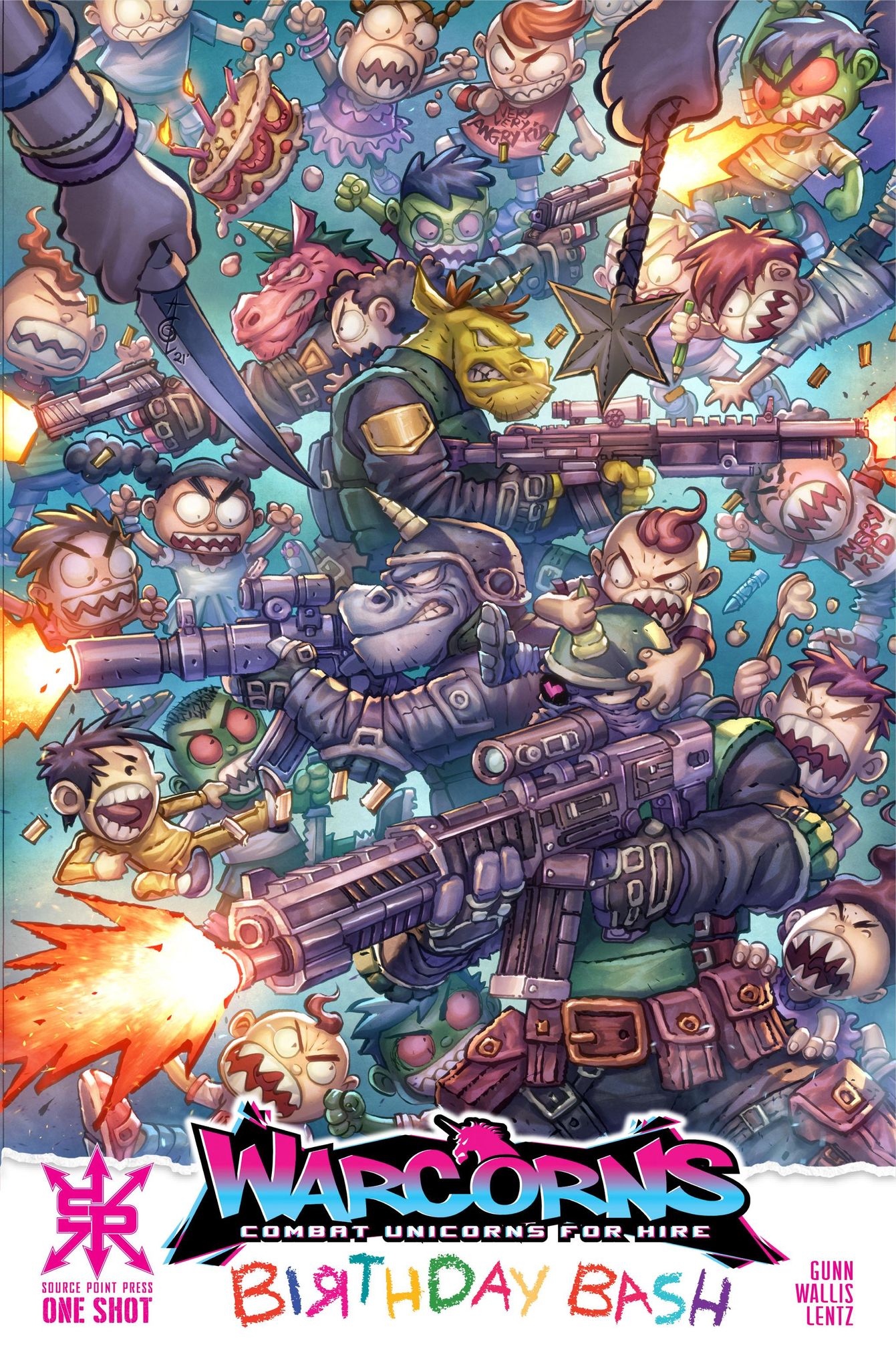 WARCORNS BIRTHDAY BASH ONESHOT #1 ALAN QUAH TRADE DRESS VARIANT LIMITED TO 300 COPIES