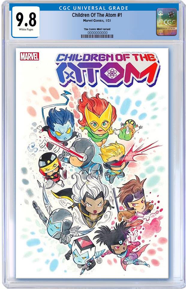CHILDREN OF ATOM #1 PEACH MOMOKO CHIBI VARIANT TRADE DRESS LIMITED TO 3000 CGC 9.8 PREORDER