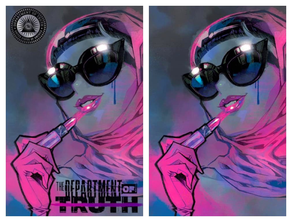 DEPARTMENT OF TRUTH #9 ROSE BESCH TRADE/VIRGIN VARIANT SET LIMITED TO 750 SETS