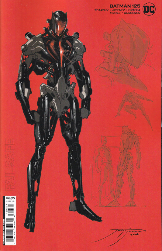 BATMAN #125 CVR M FAILSAFE PROTOCOL VARIANT