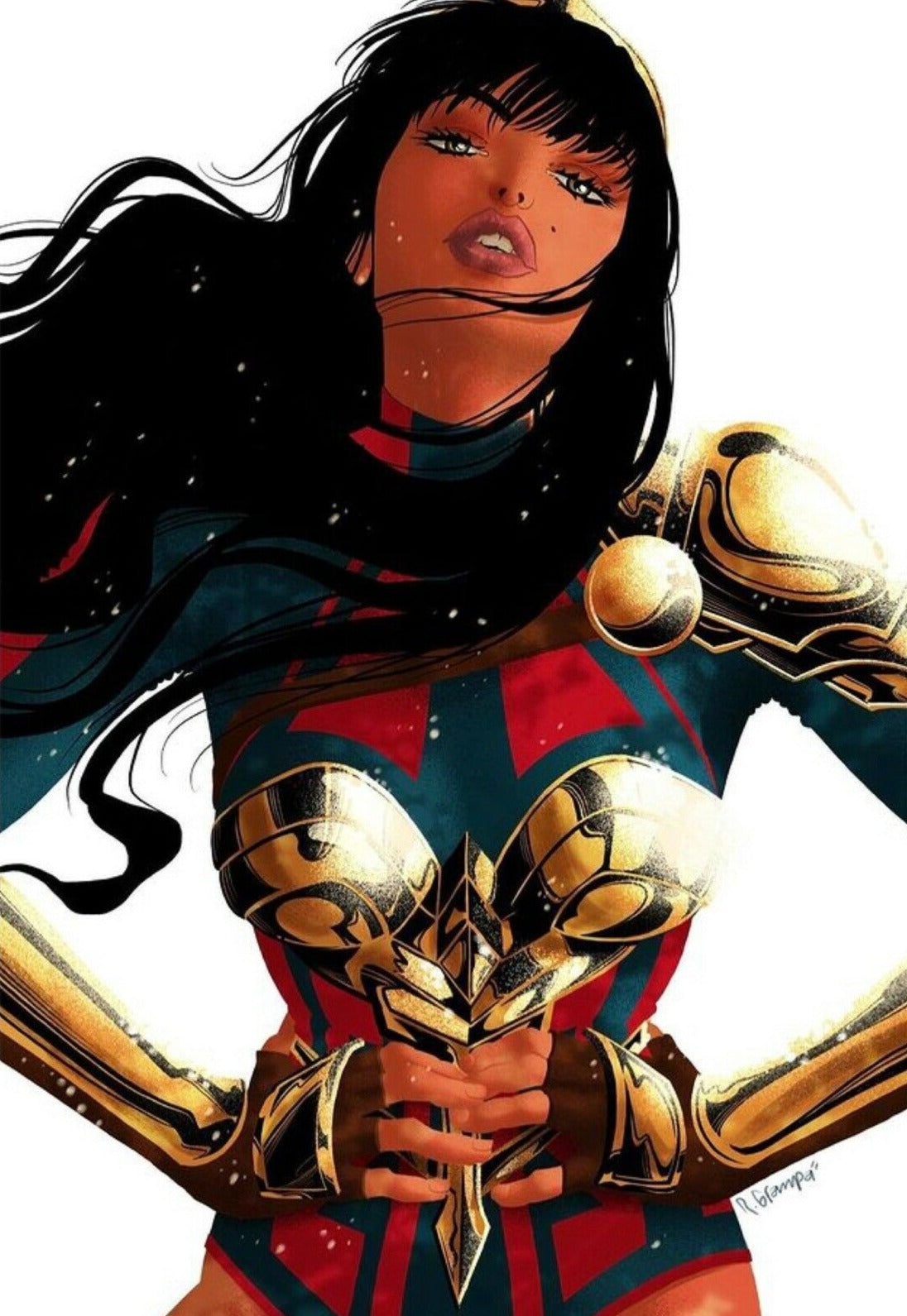 WONDER GIRL #1 EXCLUSIVE RAFAEL GRAMPA TEAM FOIL VARIANT