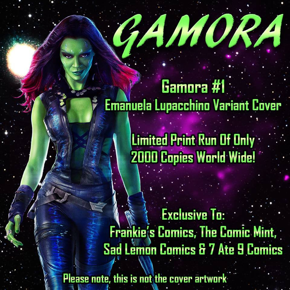 NOW GAMORA #1 EMANUELA LUPACCHINO VARIANT - Sad Lemon Comics