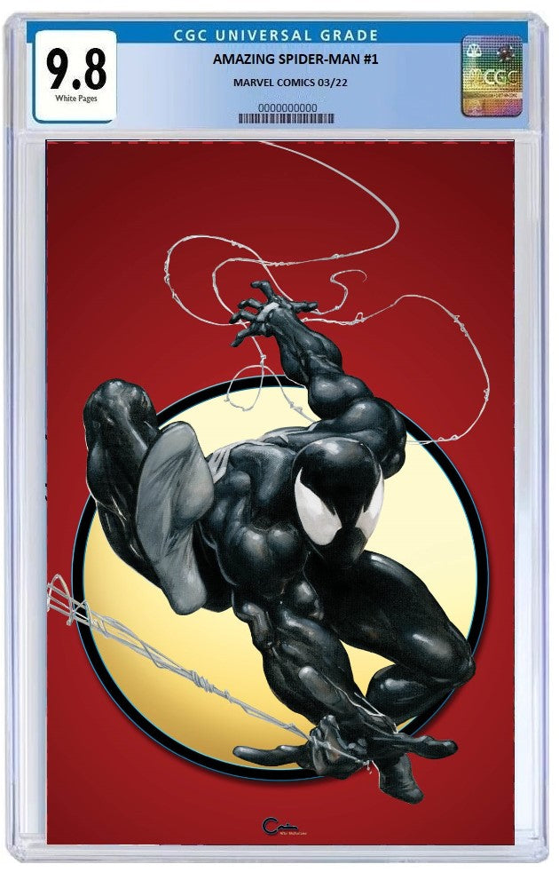 AMAZING SPIDER-MAN #1 (2022) CLAYTON CRAIN ASM 300 HOMAGE VIRGIN VARIANT CGC 9.8 PREORDER