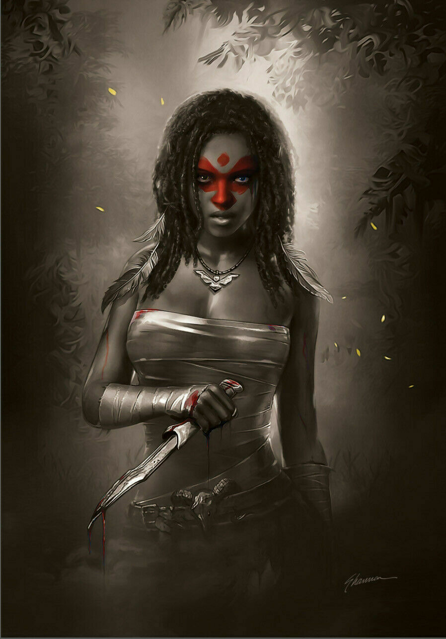 NIOBE SHE IS DEATH #1 SHANNON MAER C2E2 COLOUR SPLASH VARIANT LIMITED TO 125