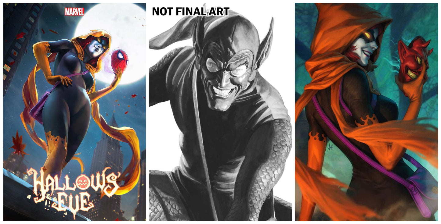 HALLOWS EVE #1 TIAGO DA SILVA VARIANT LIMITED TO 300 COPIES WITH NUMBERED COA + 1:100 & 1:200 VARIANTS