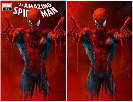 AMAZING SPIDER-MAN #21 IVAN TAO TRADE/VIRGIN VARIANT SET LIMITED TO 1000 SETS