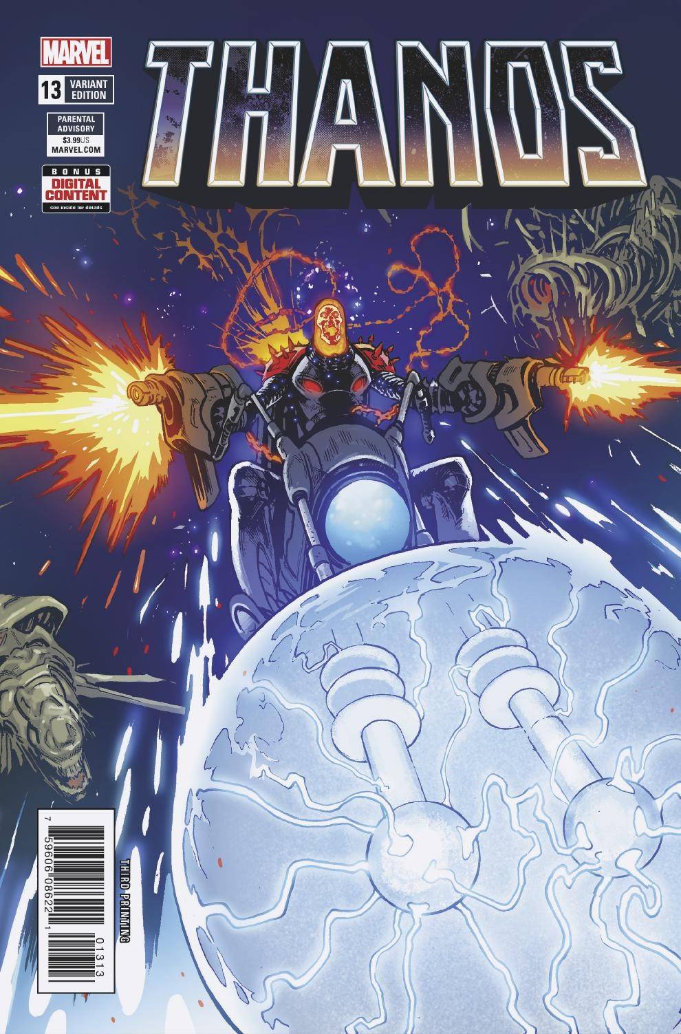 THANOS #13 3RD PRINT - 1ST APP OF COSMIC GHOSTRIDER