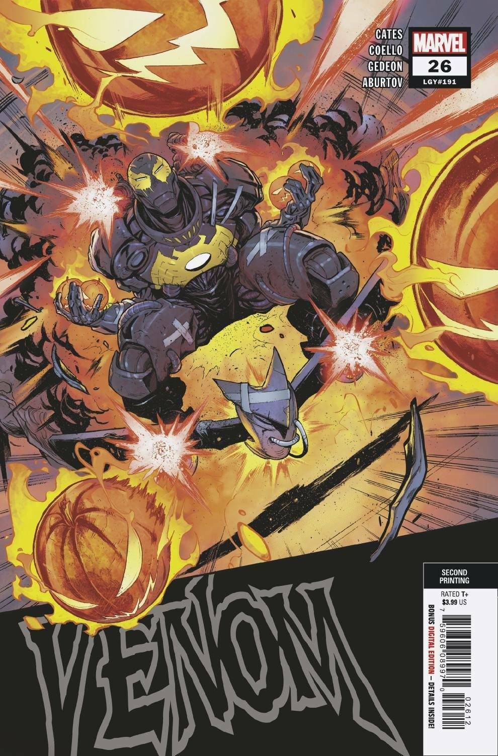 19/08/2020 VENOM #26 2ND PRINT COELLO VARIANT