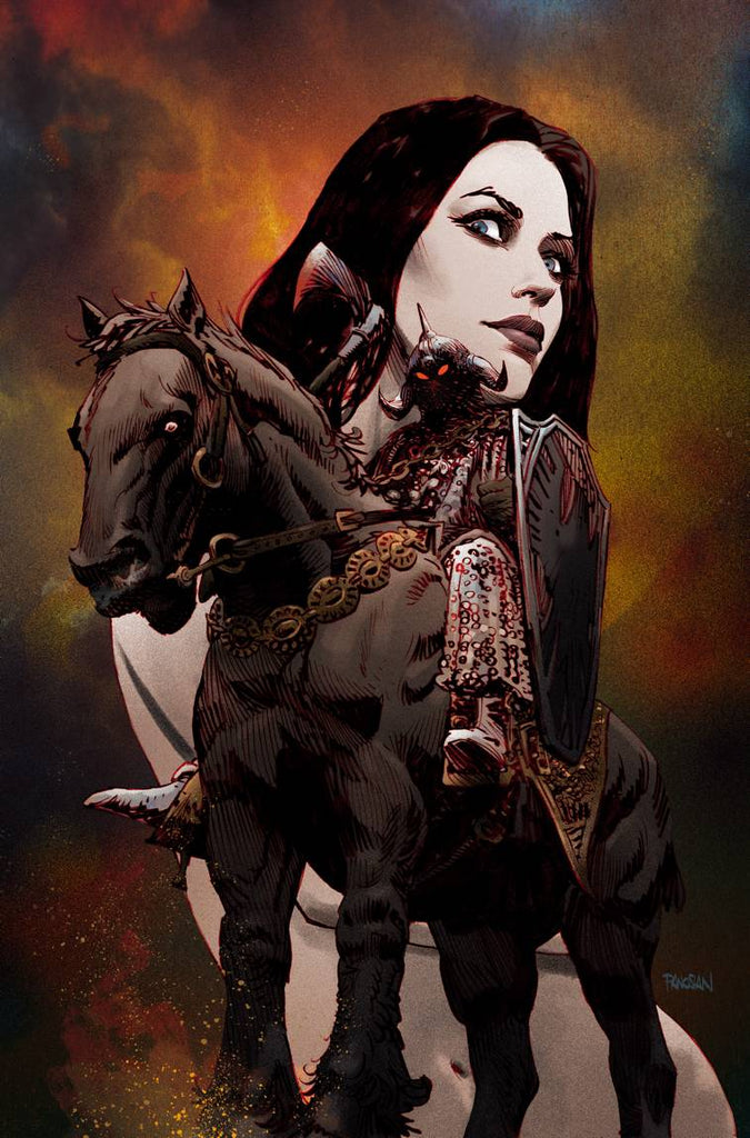 FRANK FRAZETTA DEATH DEALER #1 1:20 PANOSIAN VIRGIN VARIANT