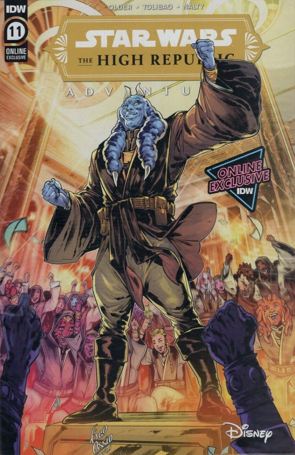 STAR WARS HIGH REPUBLIC ADVENTURES #11 RARE IDW ONLINE EXCLUSIVE