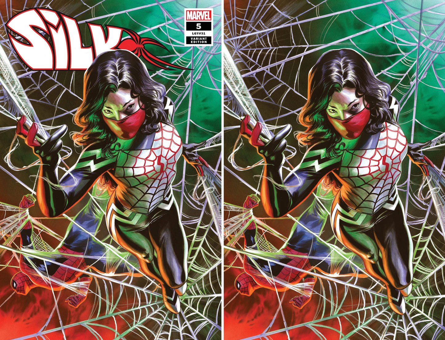 SILK #5 FELIPE MASSAFERA TRADE/VIRGIN VARIANT SET LIMITED TO 600 SETS WITH COA
