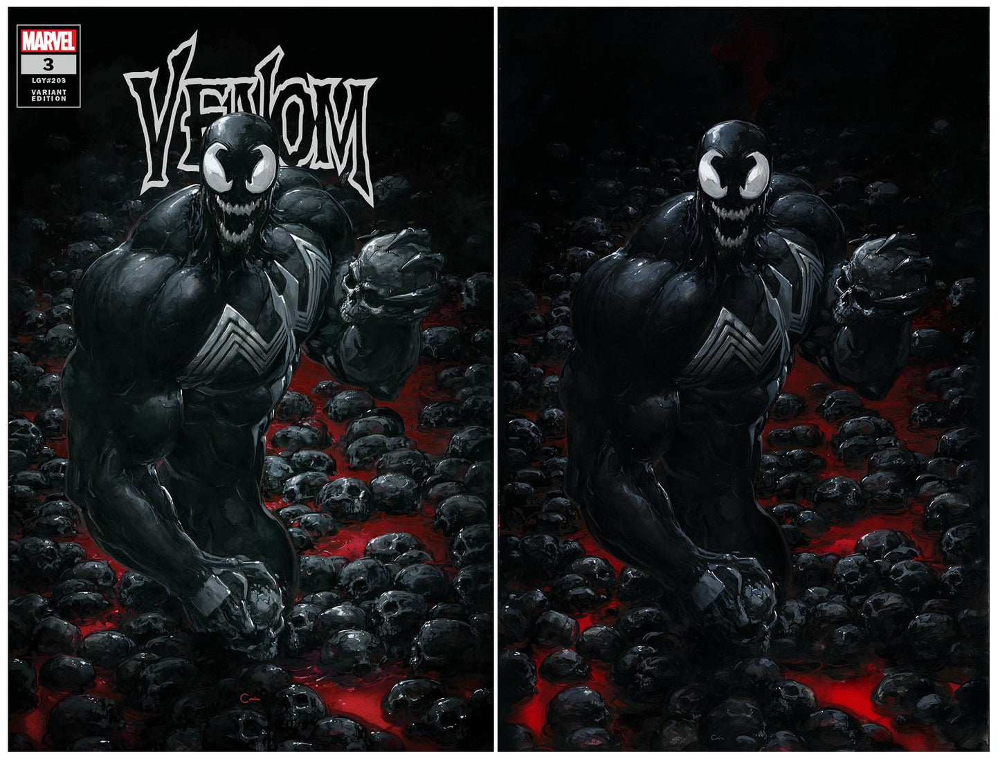 VENOM #3 CLAYTON CRAIN TRADE/VIRGIN VARIANT SET