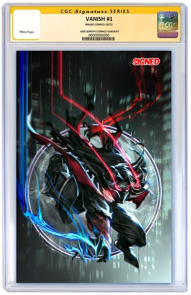 VANISH #1 IVAN TAO ASM 300 HOMAGE VIRGIN VARIANT LIMITED TO 350 COPIES WITH NUMBERED COA CGC SS PREORDER