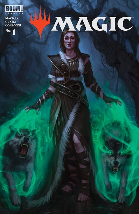 MAGIC THE GATHERING #1 AARON BARTLING 'ARLINN KORD' TRADE DRESS CONMINTION CON VARIANT LIMITED TO 1000