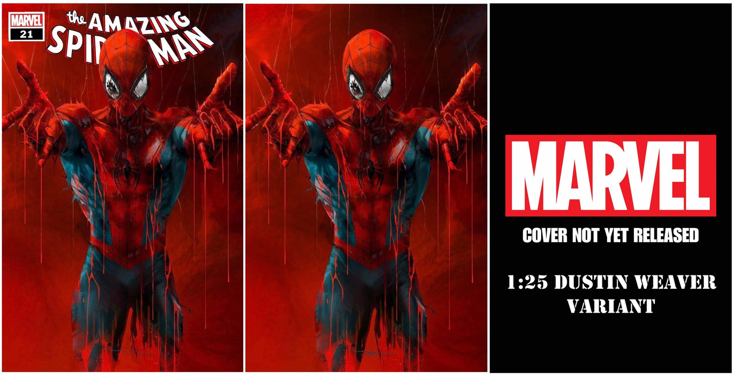 AMAZING SPIDER-MAN #21 IVAN TAO TRADE/VIRGIN VARIANT SET LIMITED TO 1000 SETS + 1:25 VARIANT