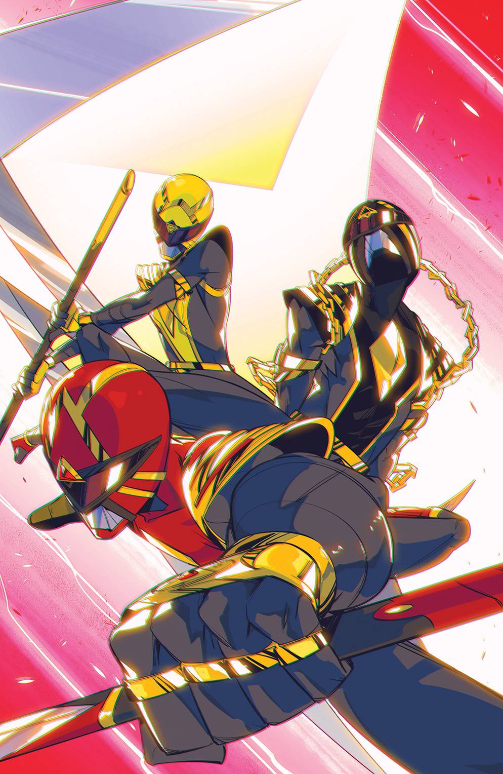 POWER RANGERS #1 RAFAEL GRASSETTI VARIANT LIMITED TO 1000 COPIES & ALL 6 RATIOS