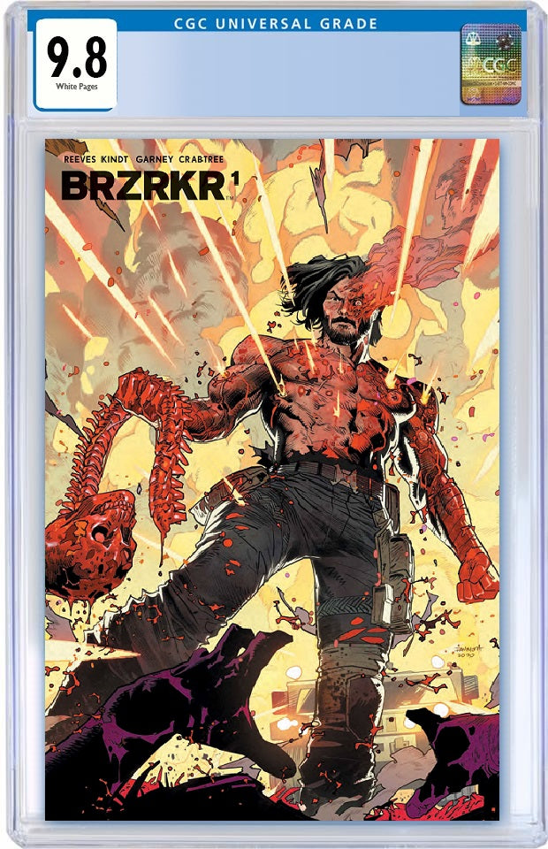 BRZRKR #1 3RD FOIL MORA VARIANT CGC 9.8 PREORDER