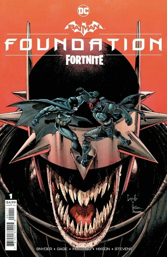 BATMAN FORTNITE FOUNDATION #1 (ONE SHOT) CVR A GREG CAPULLO & JONATHAN GLAPION