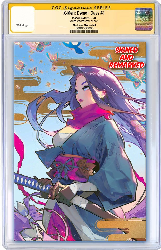 DEMON DAYS X-MEN #1 ROSE BESCH VARIANT