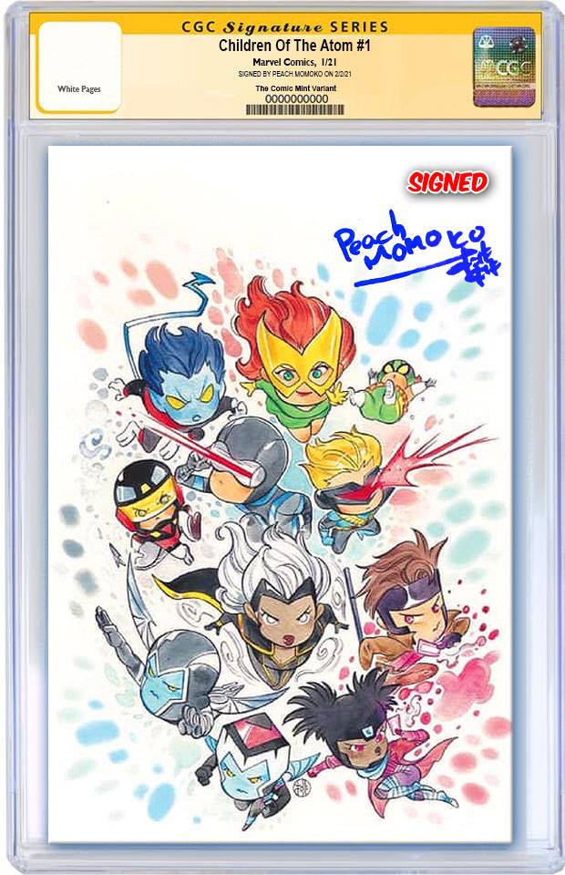 CHILDREN OF ATOM #1 PEACH MOMOKO CHIBI VARIANT