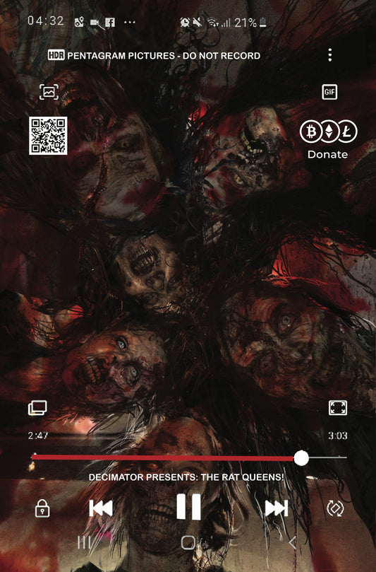 RED ROOM TRIGGER WARNING #2 JOHN GALLAGHER VIRGIN VARIANT LIMITED TO 500 COPIES