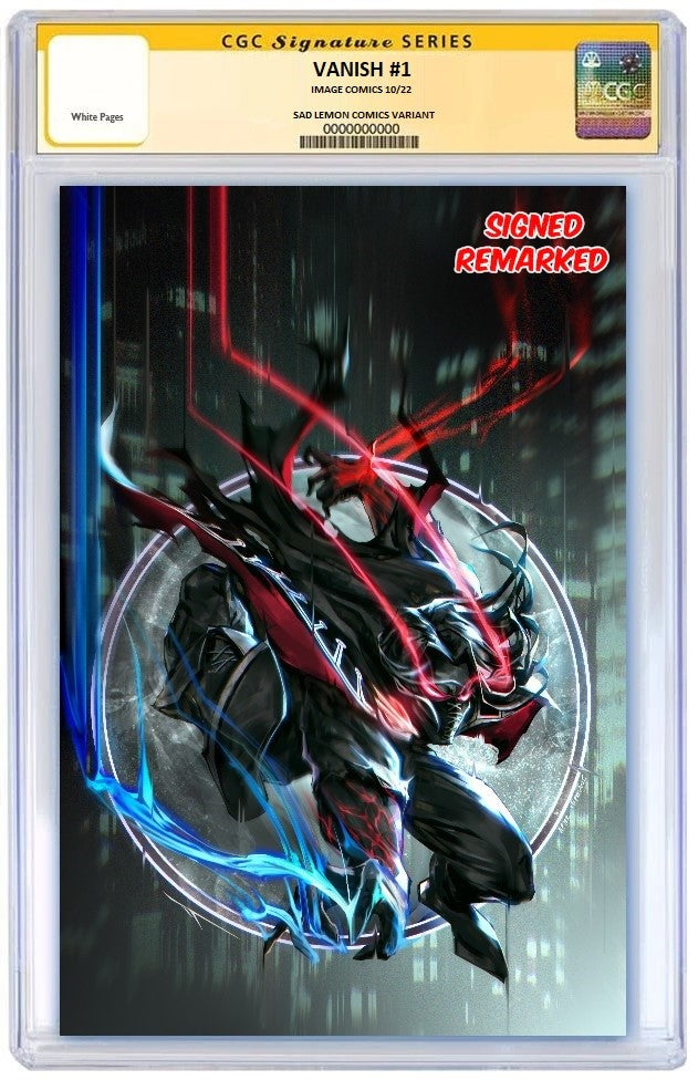 VANISH #1 IVAN TAO ASM 300 HOMAGE VIRGIN VARIANT LIMITED TO 350 COPIES WITH NUMBERED COA CGC REMARK PREORDER