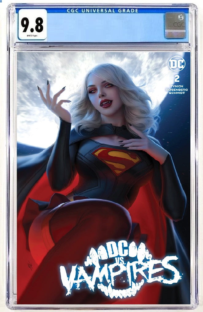 DC VS VAMPIRES #2 WARREN LOUW TRADE DRESS VARIANT LIMITED TO 3000 CGC 9.8 PREORDER
