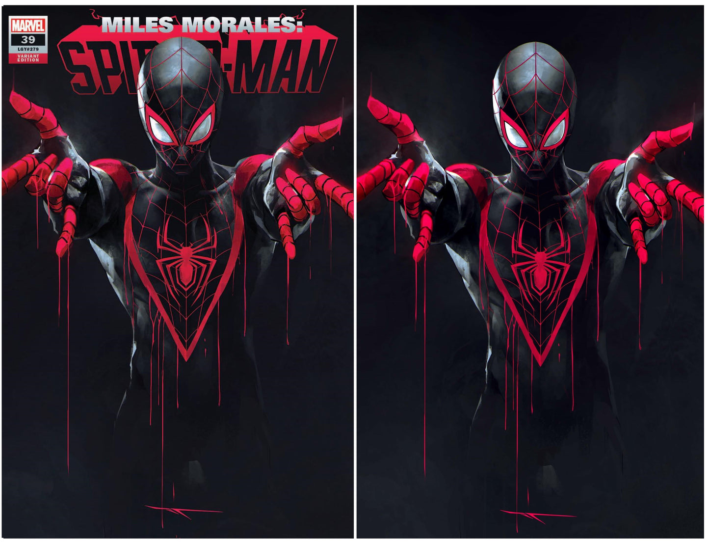 MILES MORALES SPIDER-MAN #39 IVAN TAO TRADE/VIRGIN VARIANT SET LIMITED TO 1000 SETS