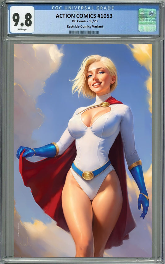 ACTION COMICS #1053 WILL JACK VIRGIN VARIANT LIMITED TO 1000 COPIES CGC 9.8