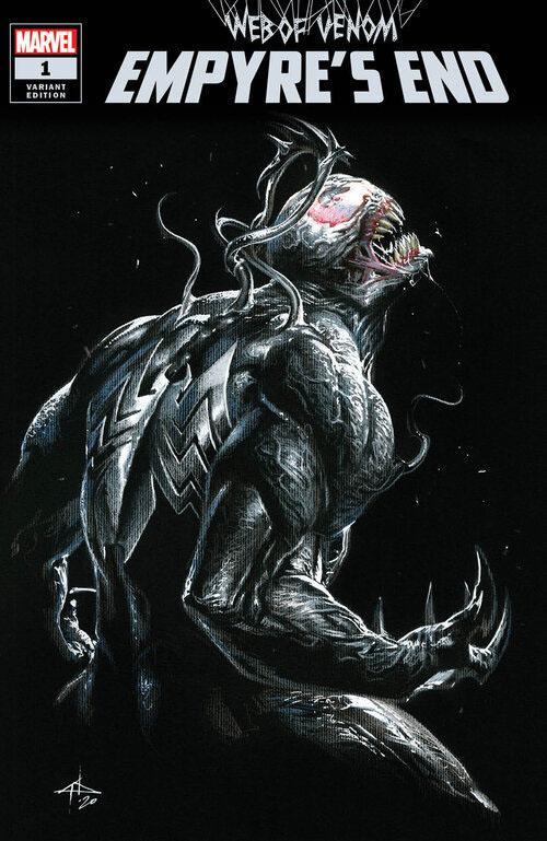 WEB OF VENOM EMPYRES END #1 GABRIELLE DELL'OTTO TRADE DRESS VARIANT LIMITED TO 1500 WITH COA
