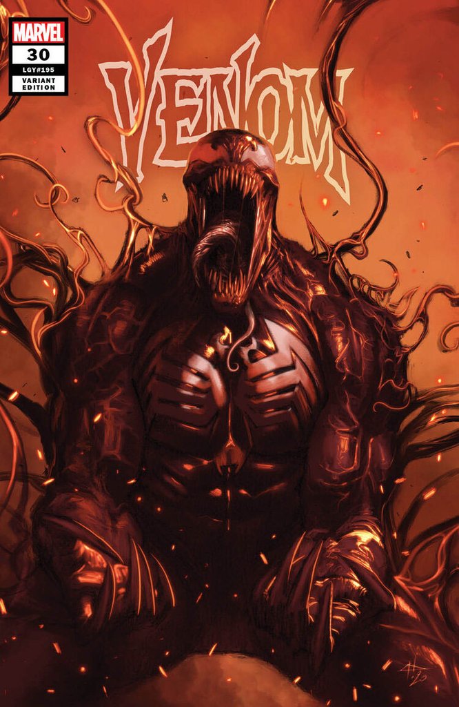 VENOM #30 GABRIELLE DELL'OTTO TRADE DRESS VARIANT LIMITED TO 1500 WITH COA