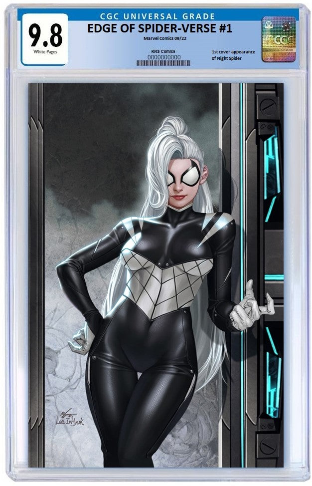 EDGE OF SPIDER-VERSE #1 INHYUK LEE VIRGIN VARIANT LIMITED TO 1000 CGC 9.8 PREORDER