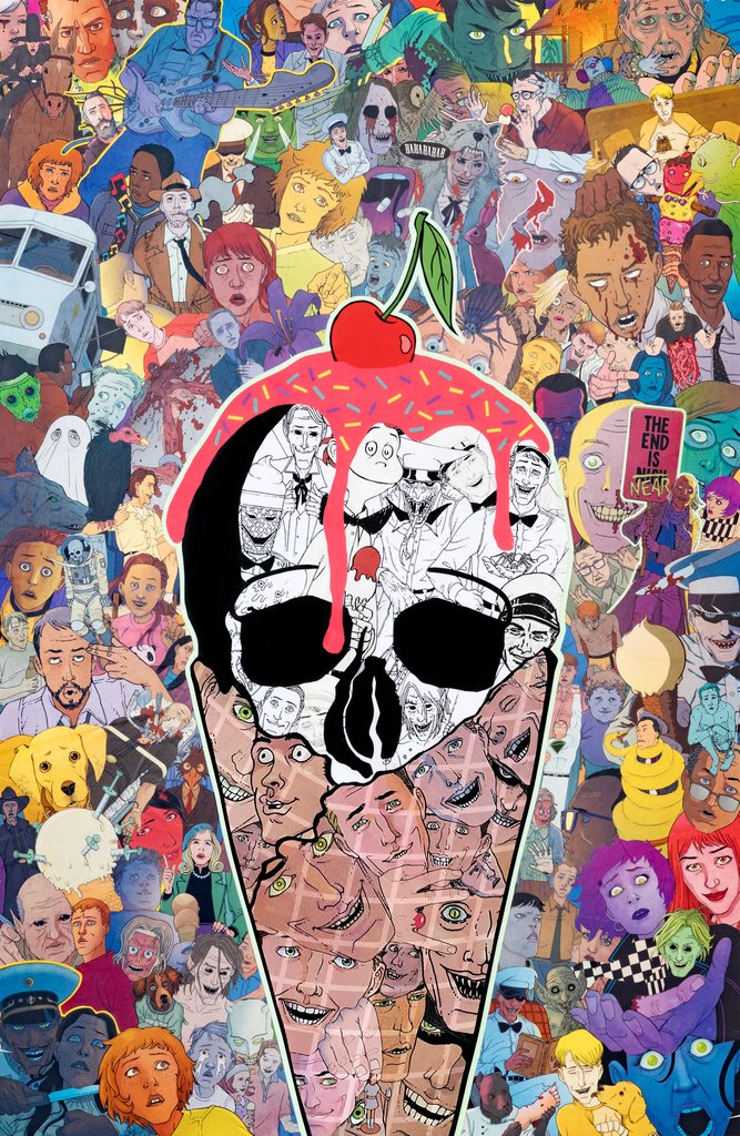 ICE CREAM MAN #25 MR GARCIN VARIANT LIMITED TO 300 WITH COA