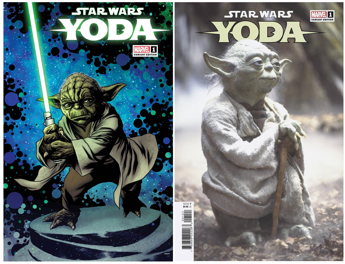 STAR WARS YODA #1 MIKE MCKONE VARIANT LIMITED TO 600 COPIES WITH NUMBERED COA + 1:10 VARIANT