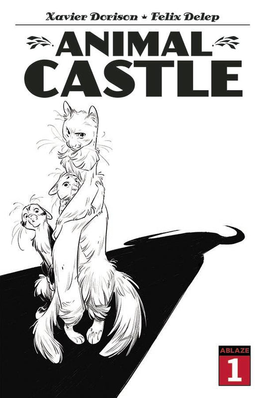 ANIMAL CASTLE #1 1:30 DELEP BANGALORE LINE ART VARIANT
